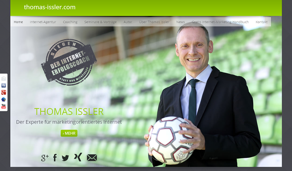 Neue Trainer-Website von Thomas Issler ist online